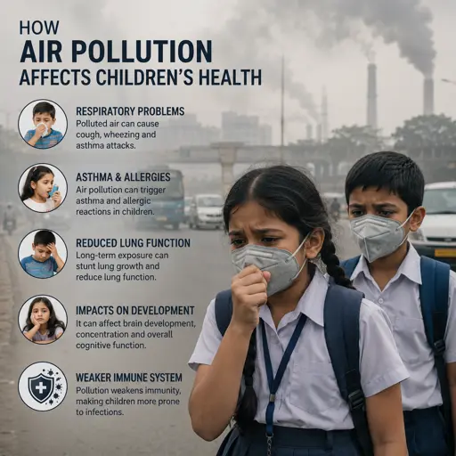 How Air Pollution Affects Children’s Health