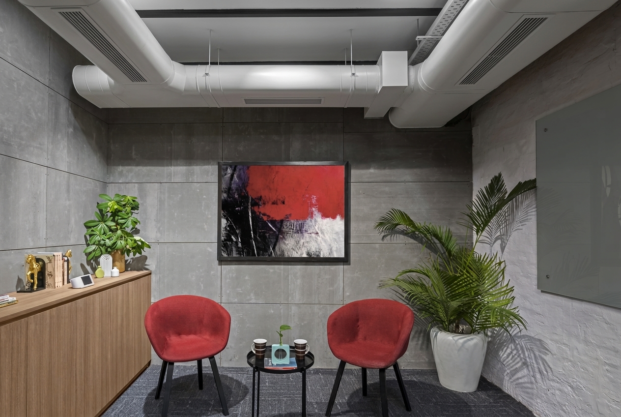Modern In-Line Commercial Ducting